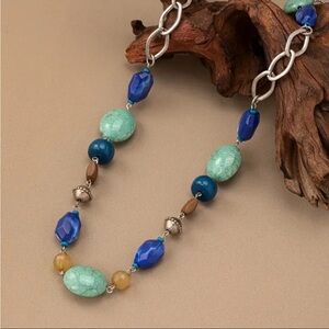 Elegant Multicolor Beaded Necklace